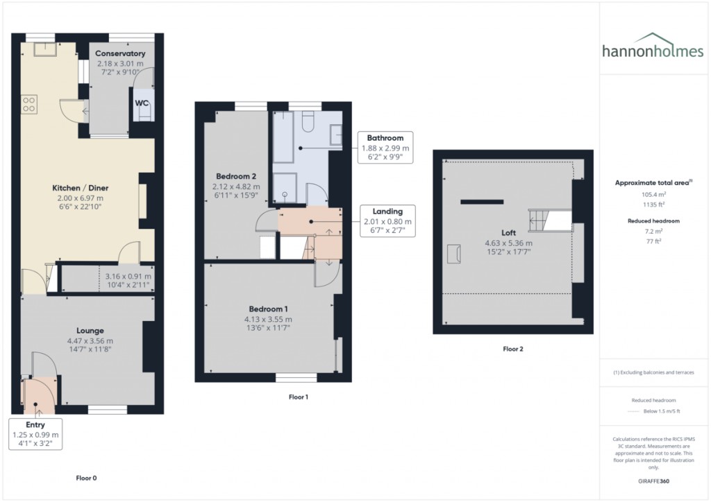 Floorplans For Church Street, Ainsworth, Bolton