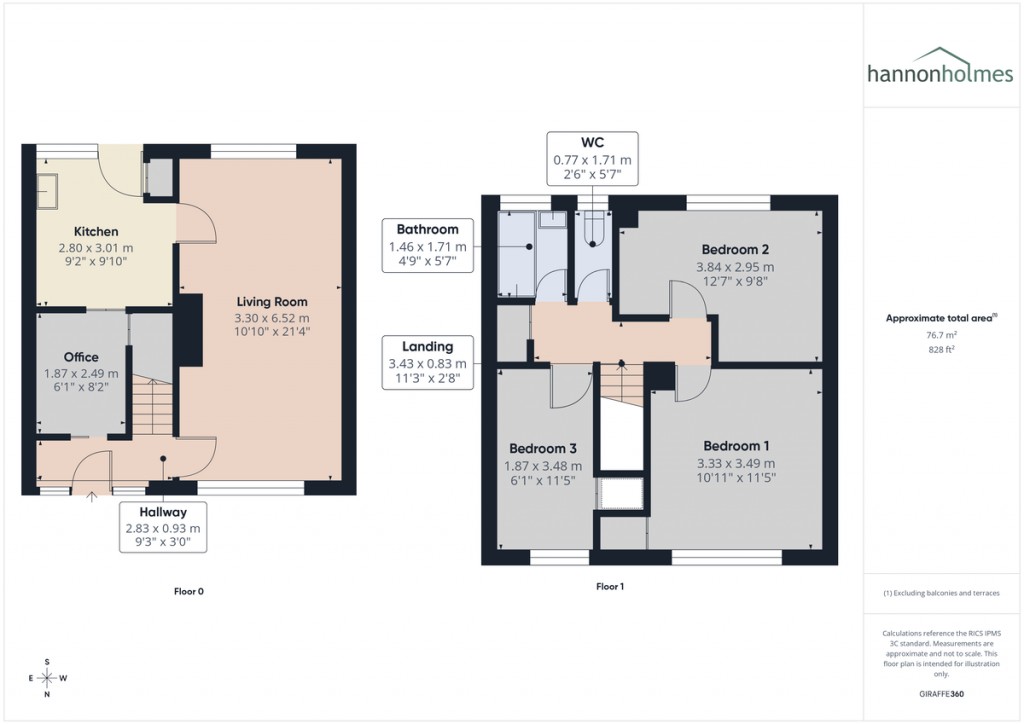 Floorplans For Fifth Avenue, Little Lever, Bolton