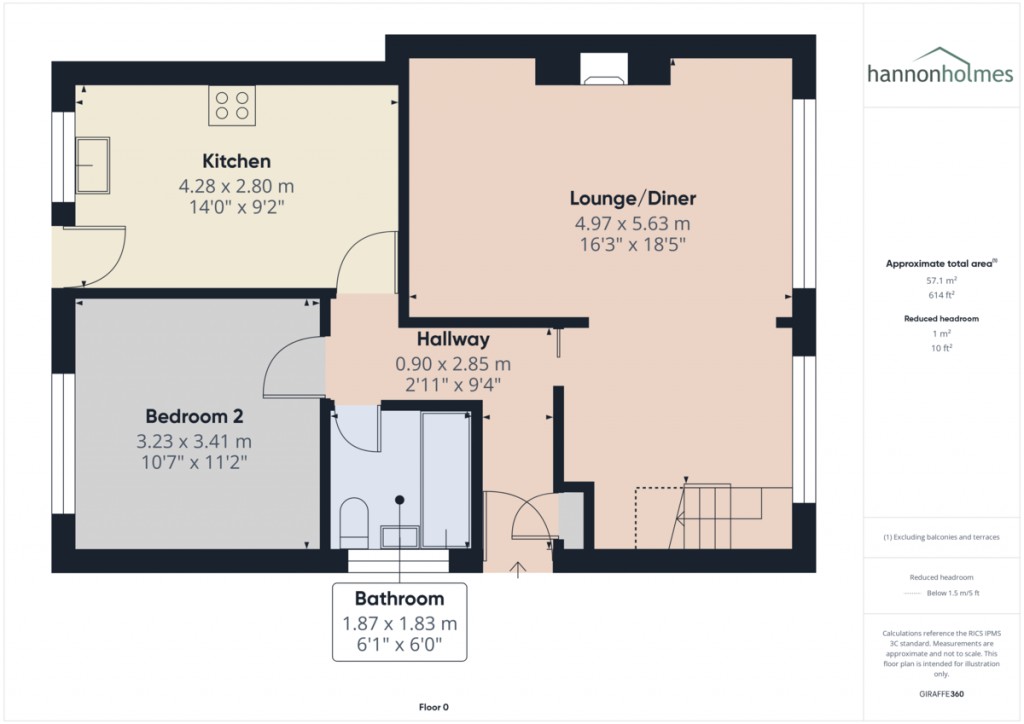Floorplans For Sandown Crescent, Little Lever, Bolton