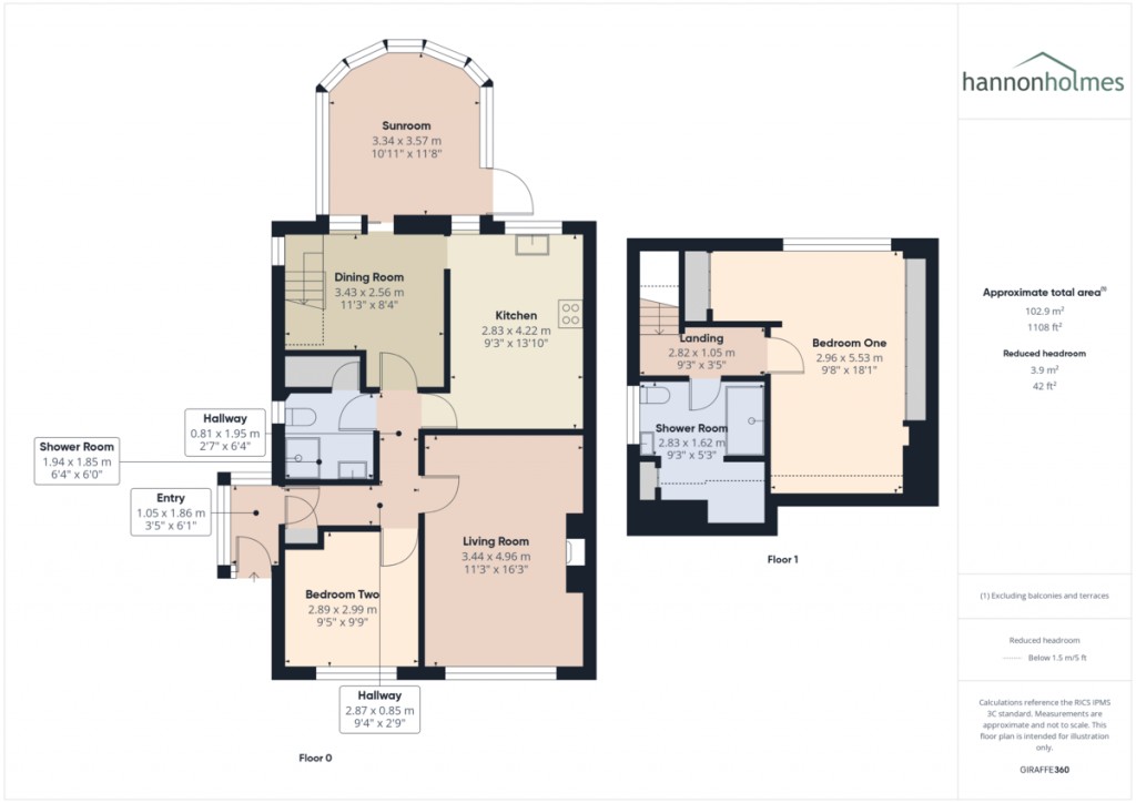 Floorplans For Newmarket Road, Little Lever, Bolton