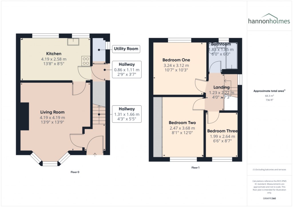 Floorplans For Marsh Road, Little Lever, Bolton