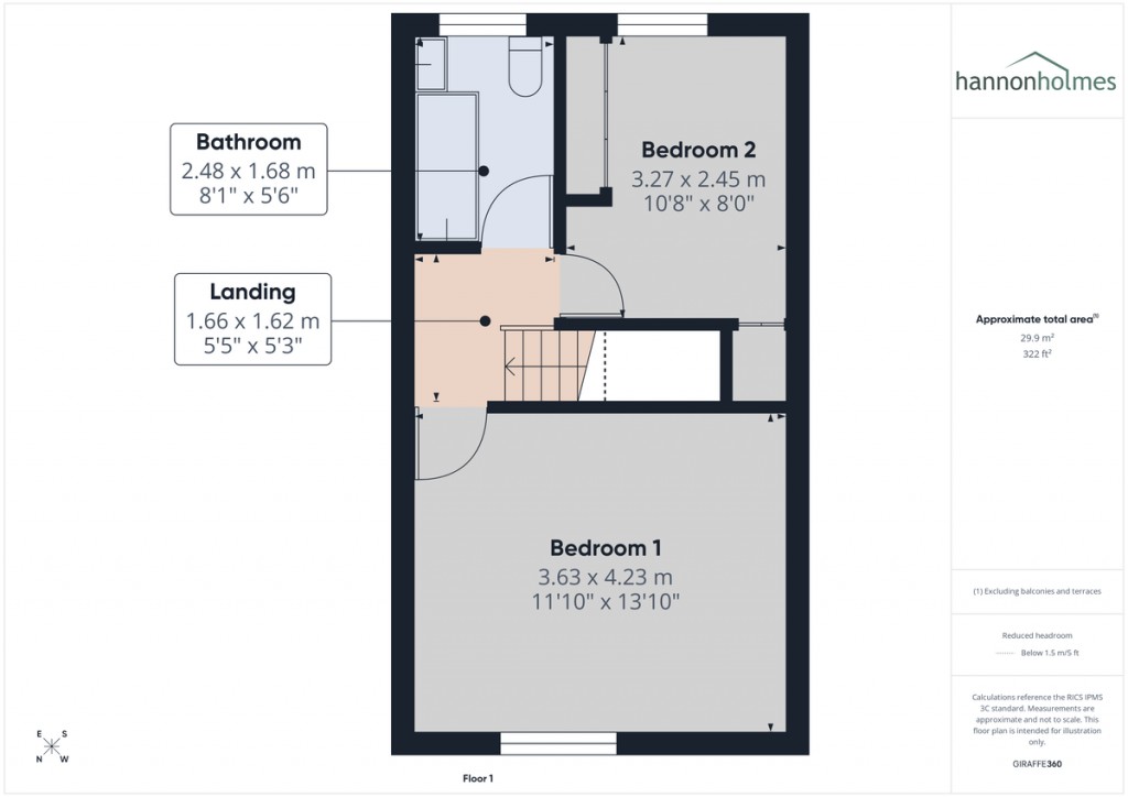 Floorplans For Marion Street, Bolton