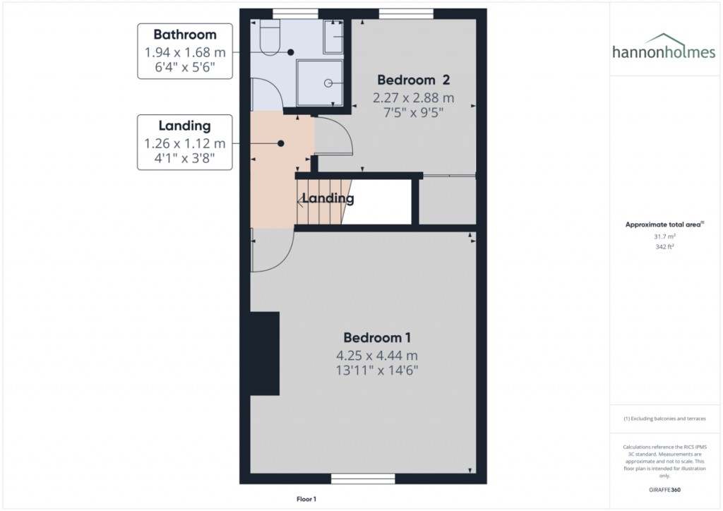 Floorplans For Church Street, Little Lever, Bolton