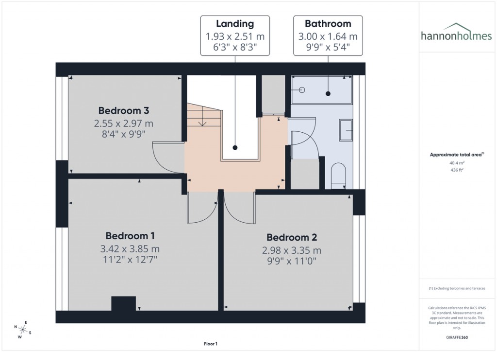 Floorplans For Heathfield Drive, Bolton
