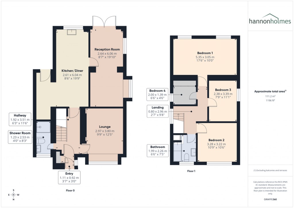 Floorplans For Harper Fold Road, Radcliffe, Manchester