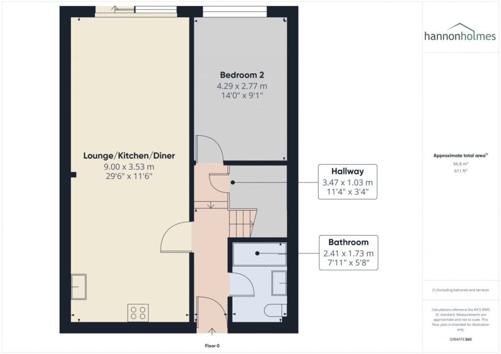 Floorplans For Blackburn Road, Bolton
