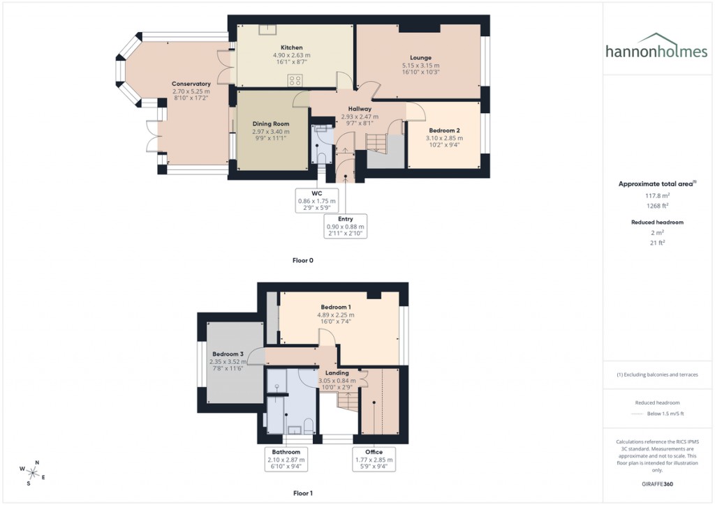 Floorplans For Redcar Road, Little Lever, Bolton