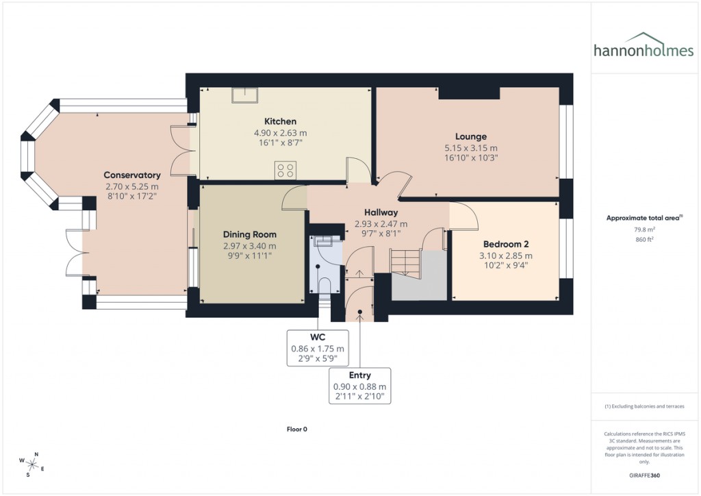 Floorplans For Redcar Road, Little Lever, Bolton