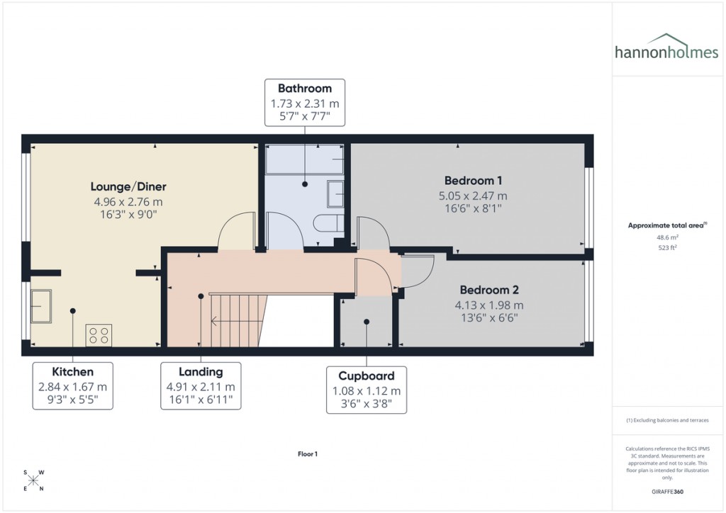 Floorplans For Heywood Street, Little Lever, Bolton