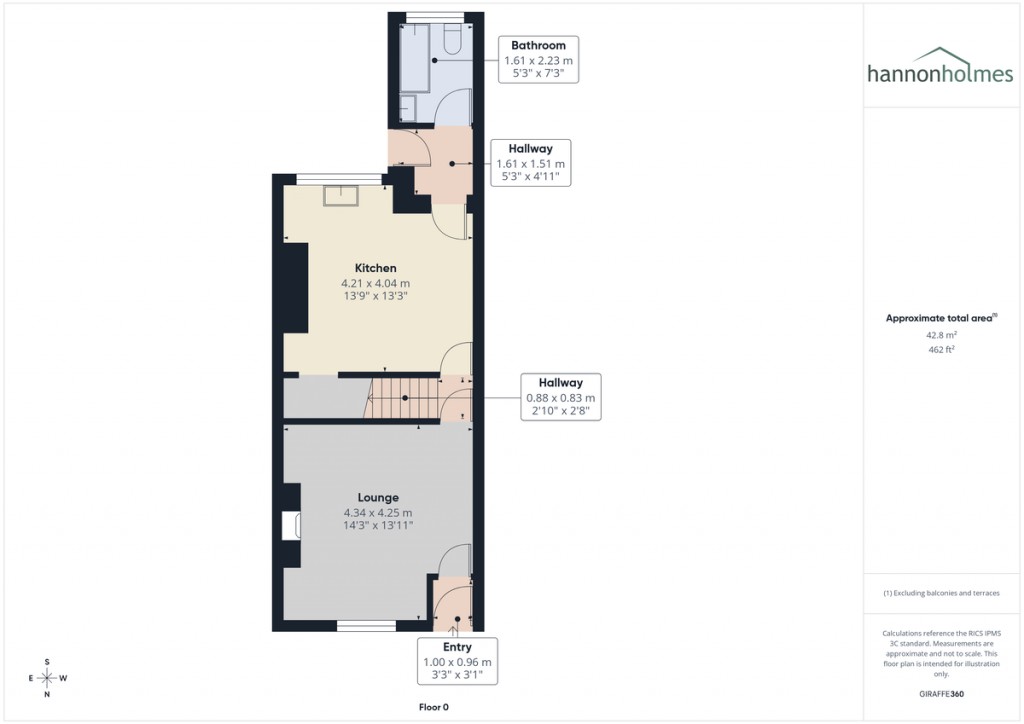 Floorplans For Fields Street, Droylsden, Manchester