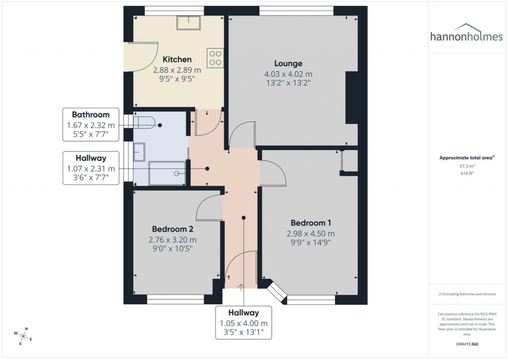 Floorplans For Wilby Avenue, Little Lever, Bolton