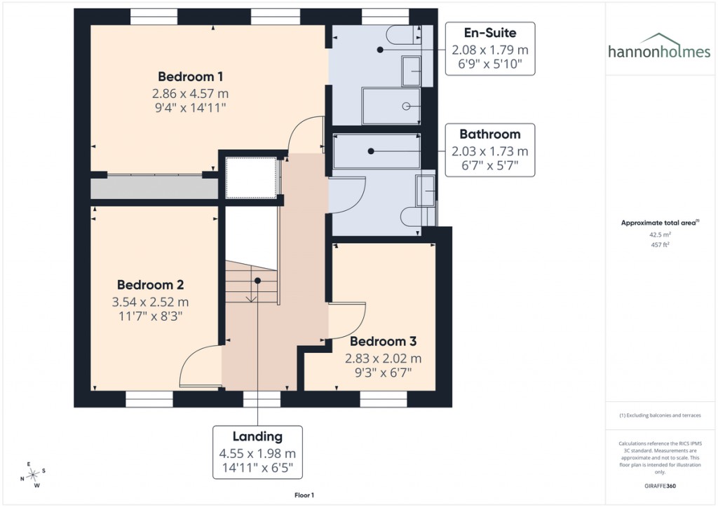 Floorplans For Lord Street, Little Lever, Bolton