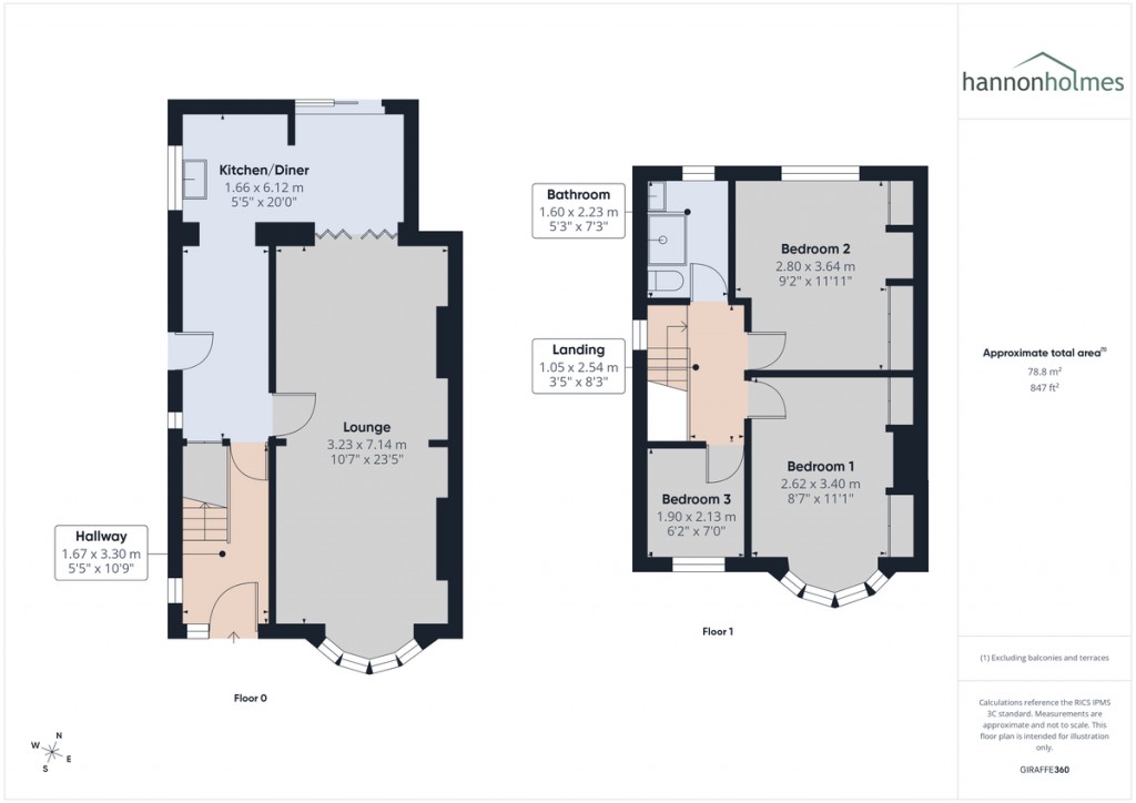 Floorplans For Stopes Road, Little Lever, Bolton
