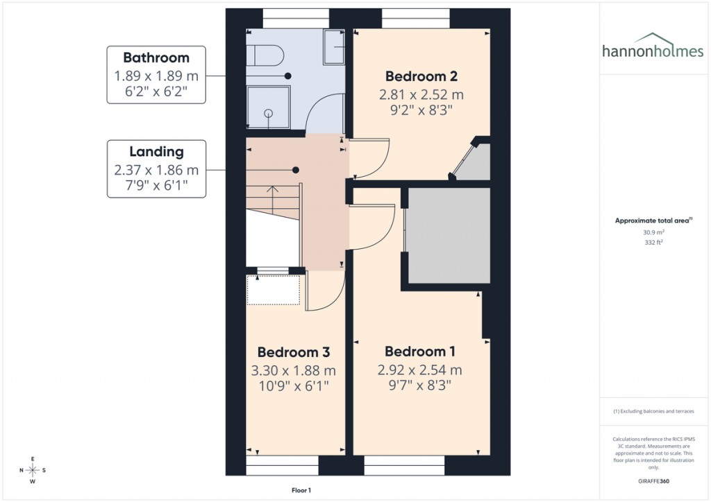 Floorplans For Booth Way, Tottington, Bury