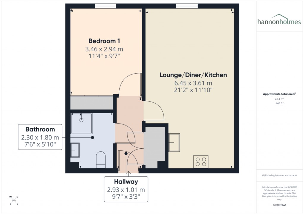 Floorplans For Fletcher Court, Radcliffe, Manchester