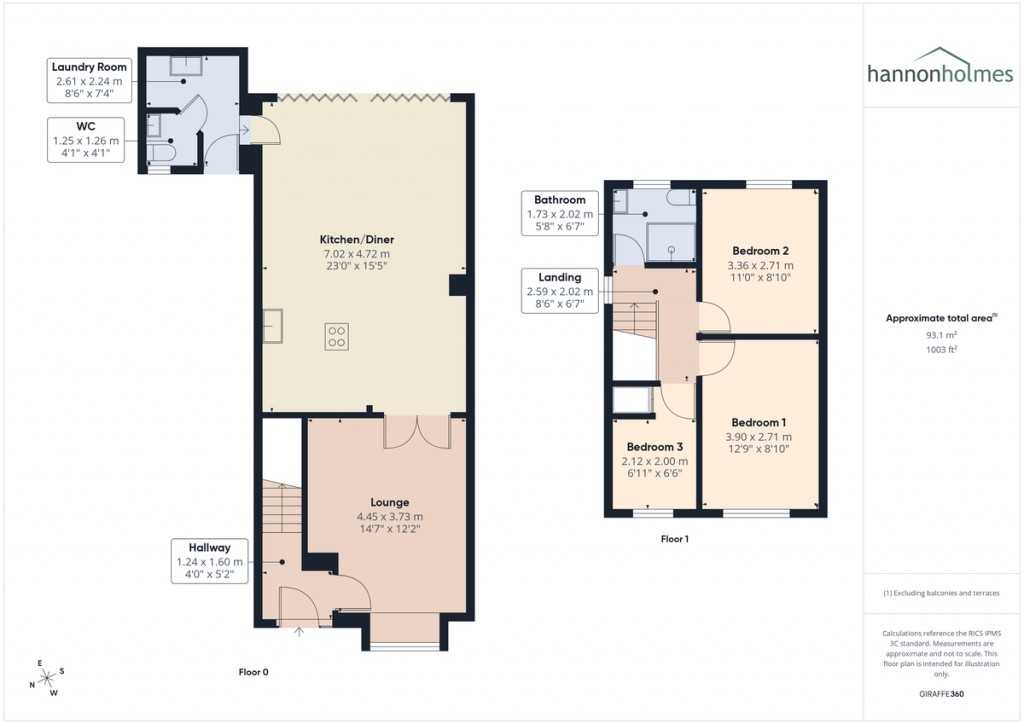Floorplans For Penrice Close, Radcliffe, Manchester