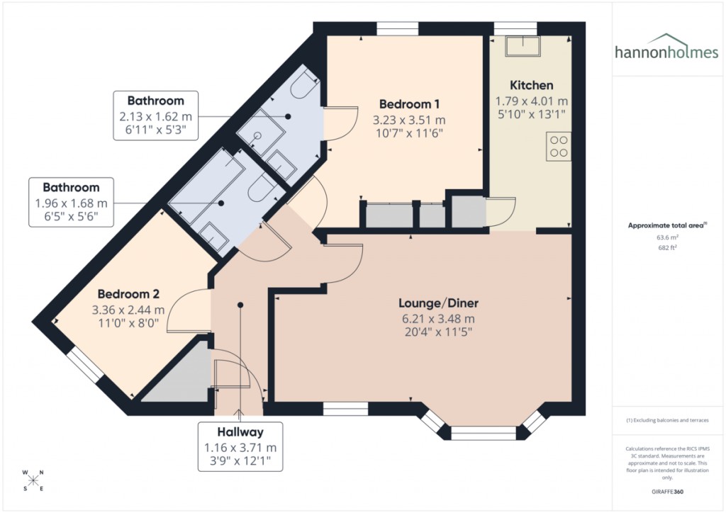 Floorplans For Brattice Drive, Swinton, Manchester