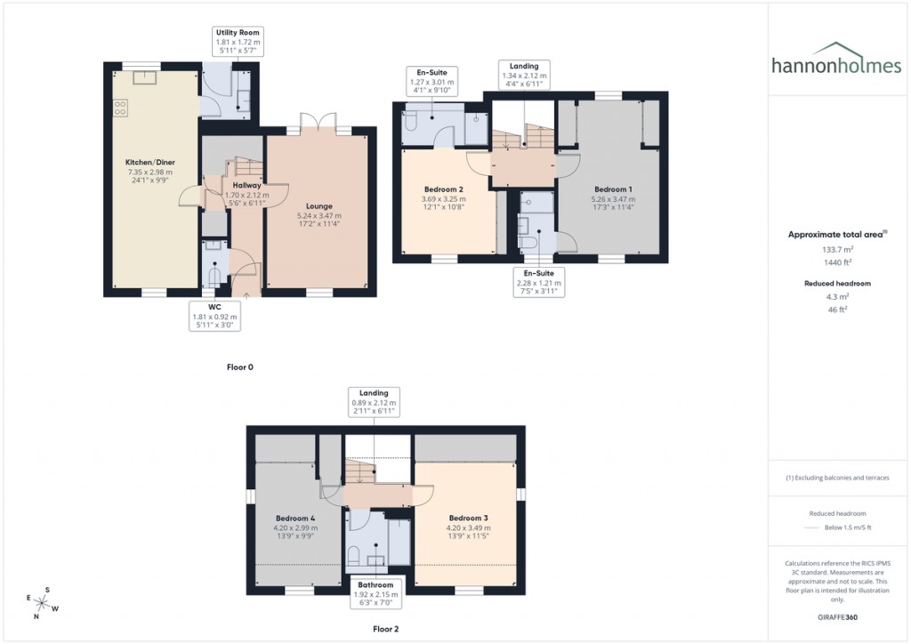 Floorplans For Whitington Close, Bolton