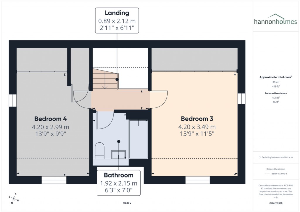 Floorplans For Whitington Close, Bolton