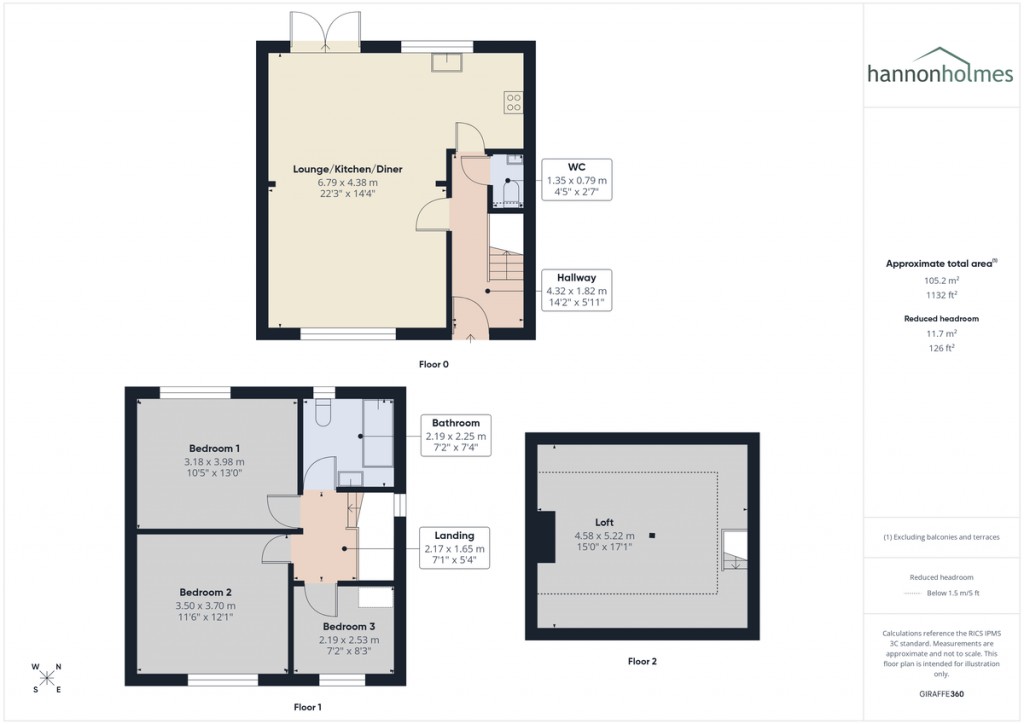 Floorplans For Booth Road, Little Lever, Bolton