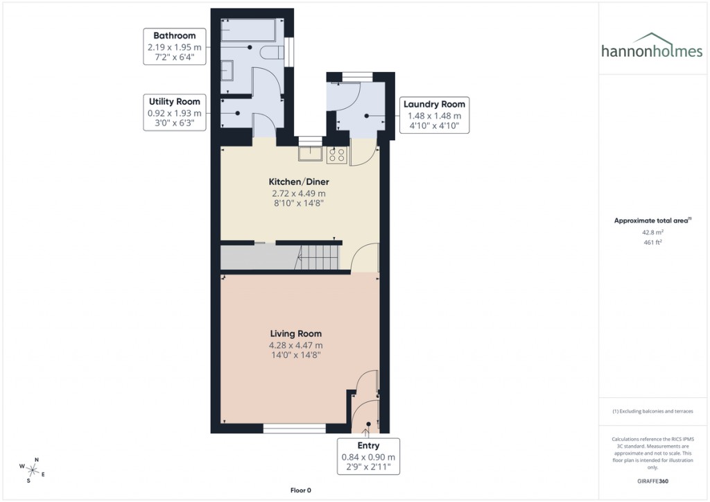 Floorplans For Church Street, Little Lever, Bolton