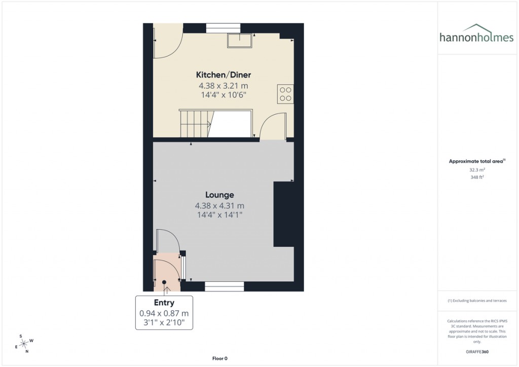 Floorplans For James Street, Little Lever, Bolton