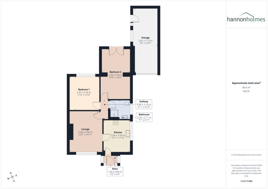 Floorplans For Martin Avenue, Little Lever, Bolton