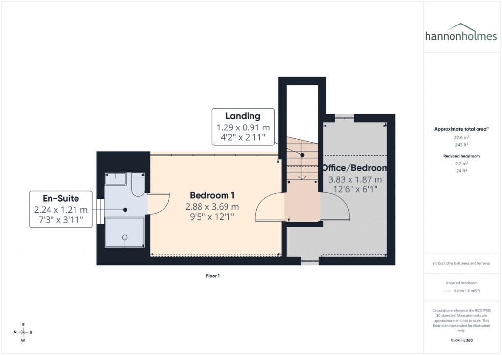 Floorplans For Hayward Avenue, Little Lever, Bolton