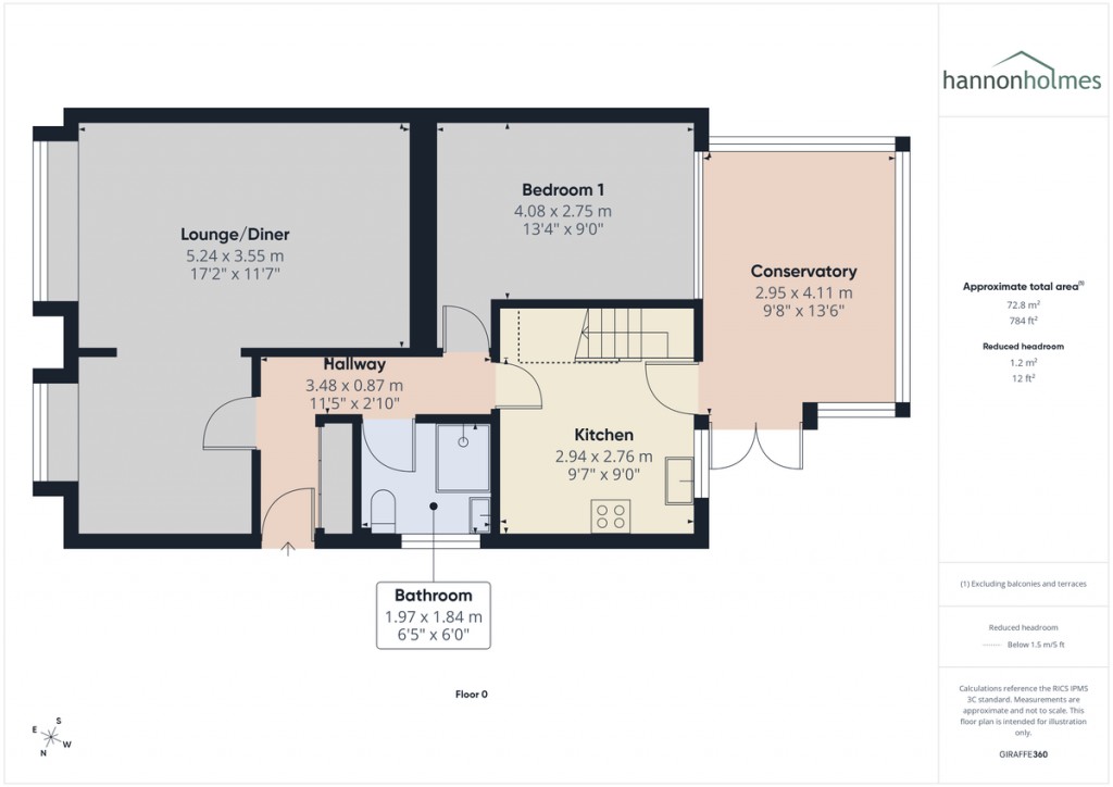 Floorplans For Kempton Avenue, Little Lever, Bolton