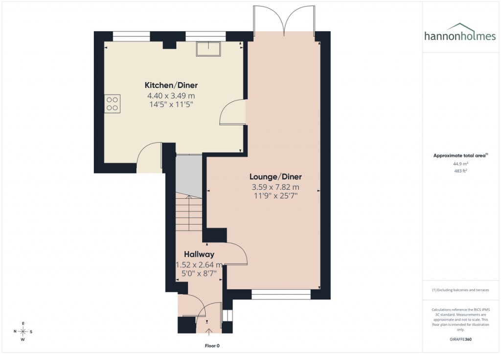 Floorplans For Durham Close, Little Lever, Bolton