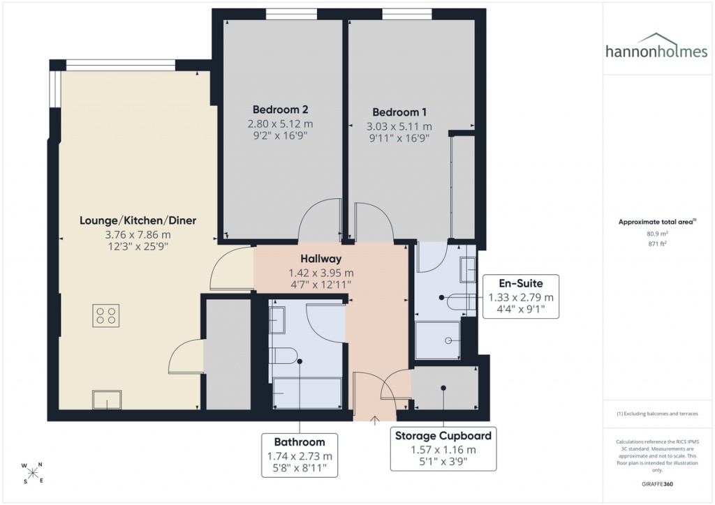 Floorplans For Deakins Mill Way, Egerton, Bolton