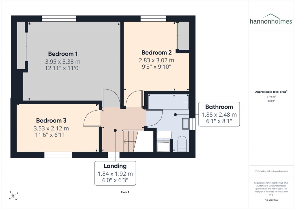 Floorplans For Heywood Street, Little Lever, Bolton