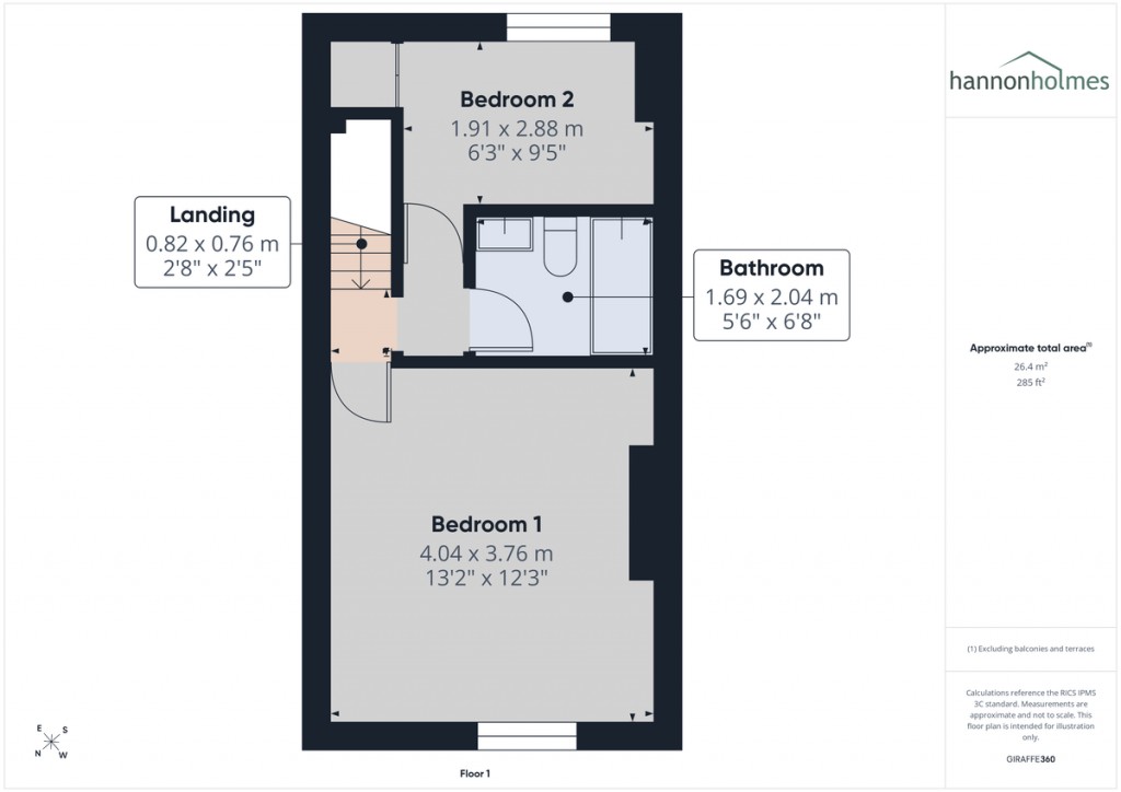 Floorplans For Horsa Street, Bolton